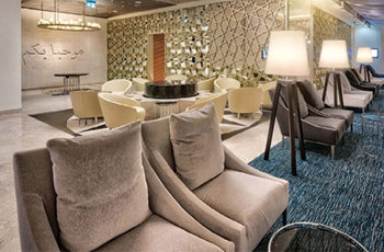 Image of Qatar Airways Dubai Lounge