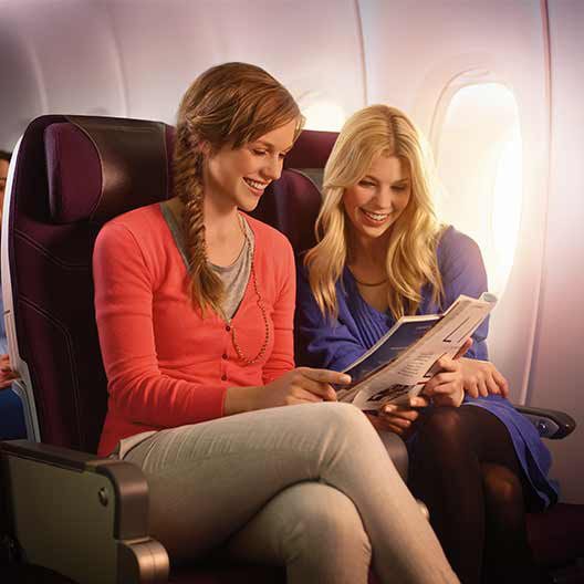 Onboard digital menu